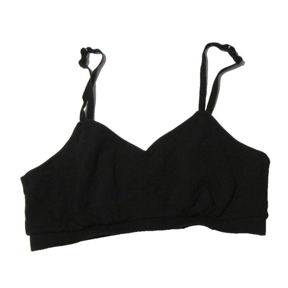 Black Bustier Soft Bra Bralette M, Best Fitting Intimates in the World